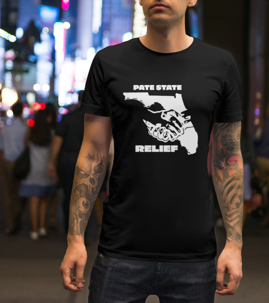 Pate State Florida Relief T-Shirt