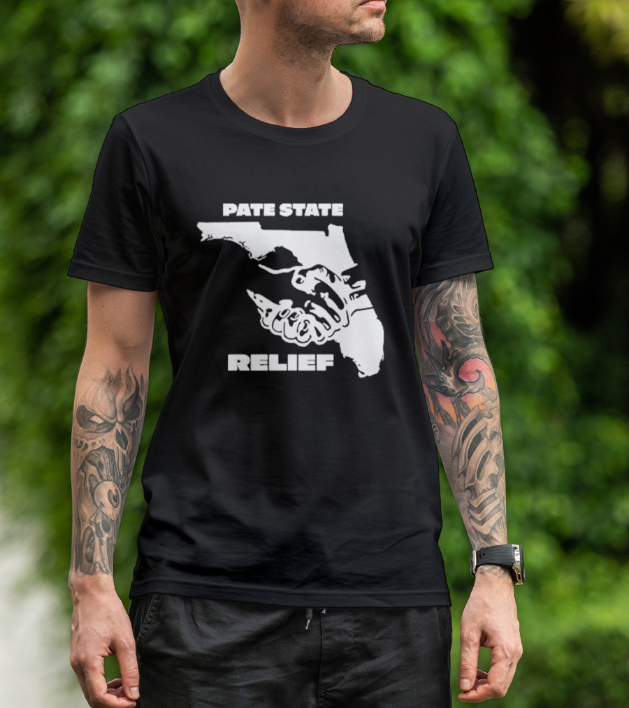 Pate State Florida Relief T-Shirt