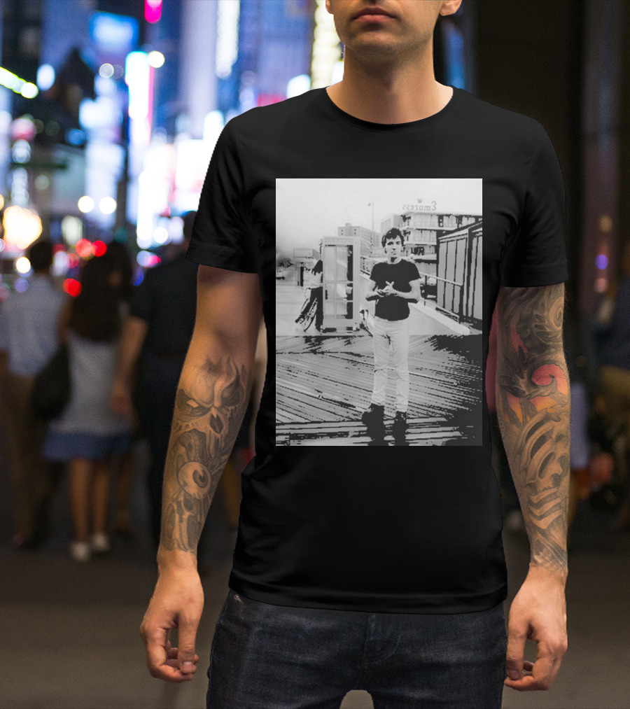 Springsteen And The E Street Band Asbury Park Boardwalk Photo Empress Hotel T-Shirt