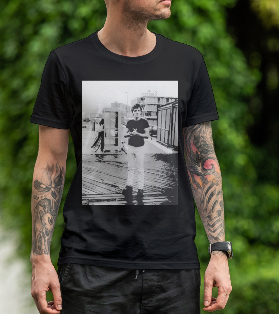 Springsteen And The E Street Band Asbury Park Boardwalk Photo Empress Hotel T-Shirt