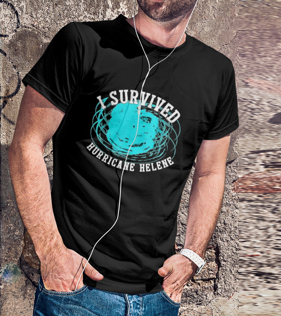 I Survived Hurricane Helene 2024 Florida Meme T-Shirt