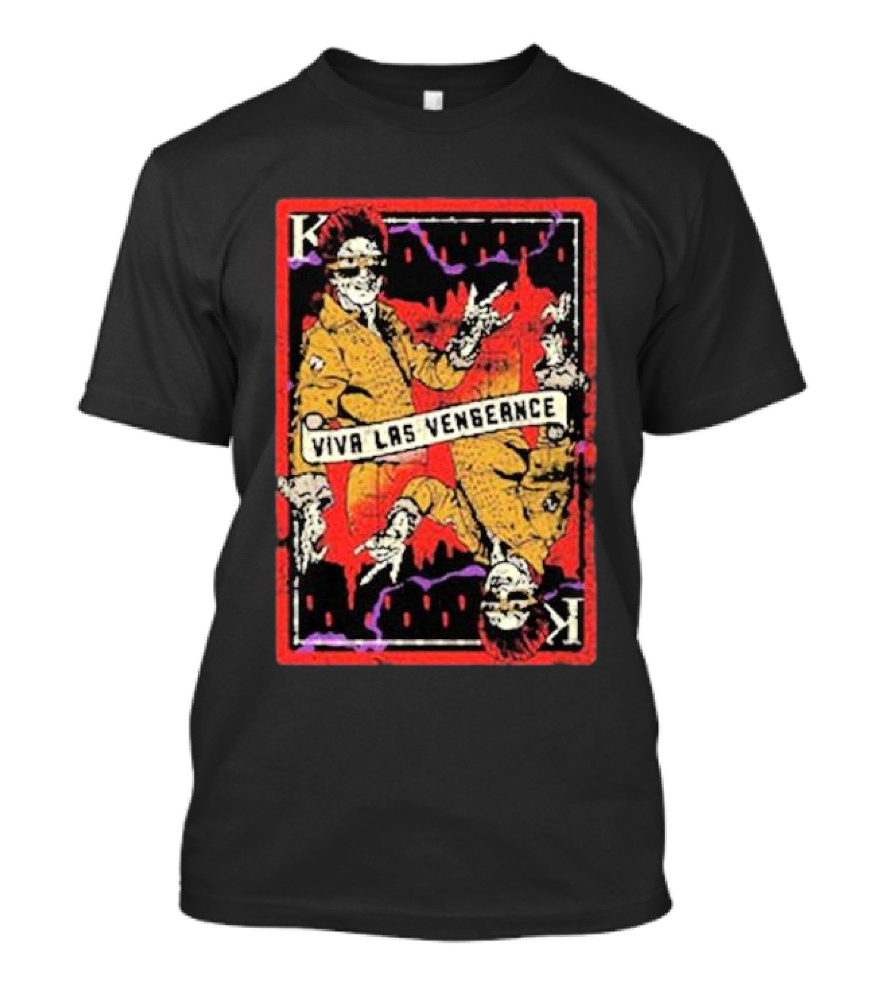 King Card Viva Las Vengeance Army Of The Dead T-Shirt