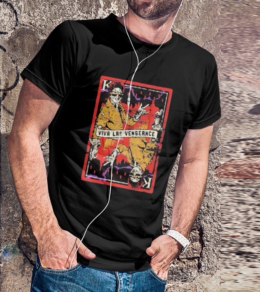 King Card Viva Las Vengeance Army Of The Dead T-Shirt