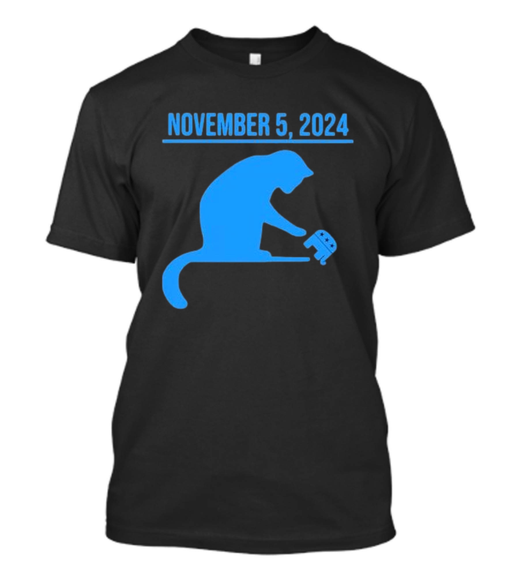 November 5 2024 Cat With Elephant T-Shirt