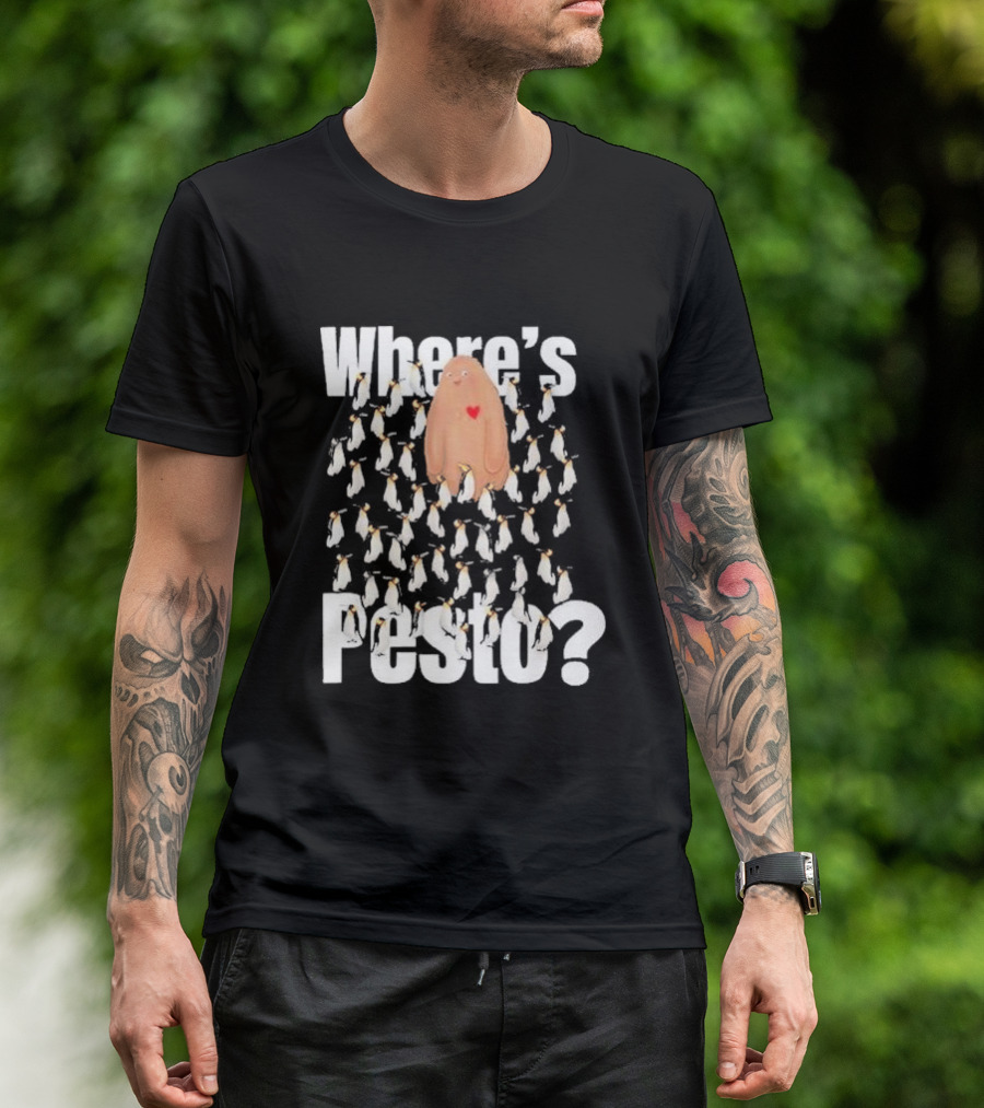 Where's Pesto The Penguin Among Penguins? T-Shirt