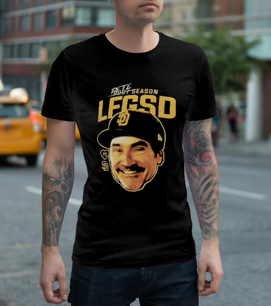 Pete Season Lfgsd San Diego Baseball Legends Cap T-Shirt