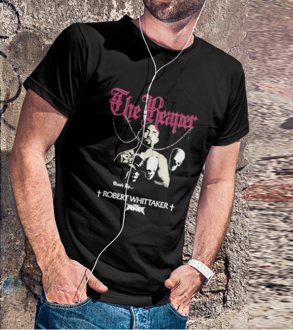 The Reaper Time's Up Robert Whittaker UFC T-Shirt