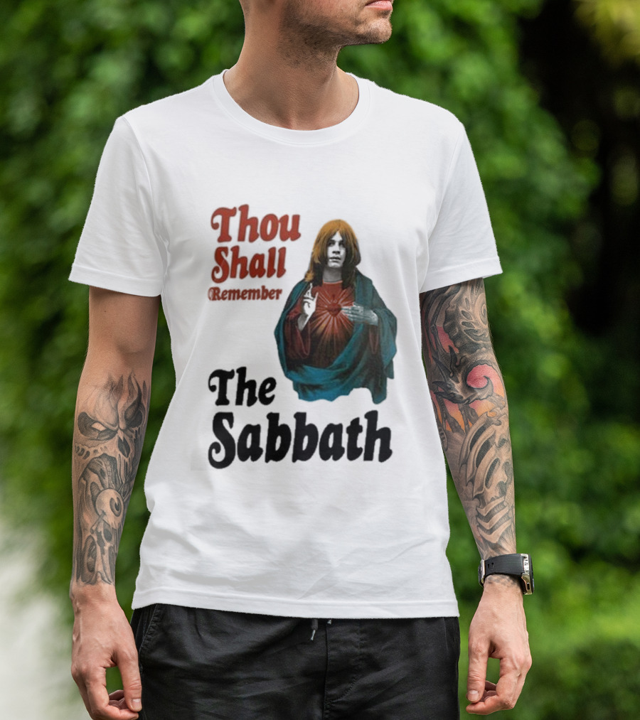 Thou Shall Remember The Sabbath Black Sabbath T-Shirt