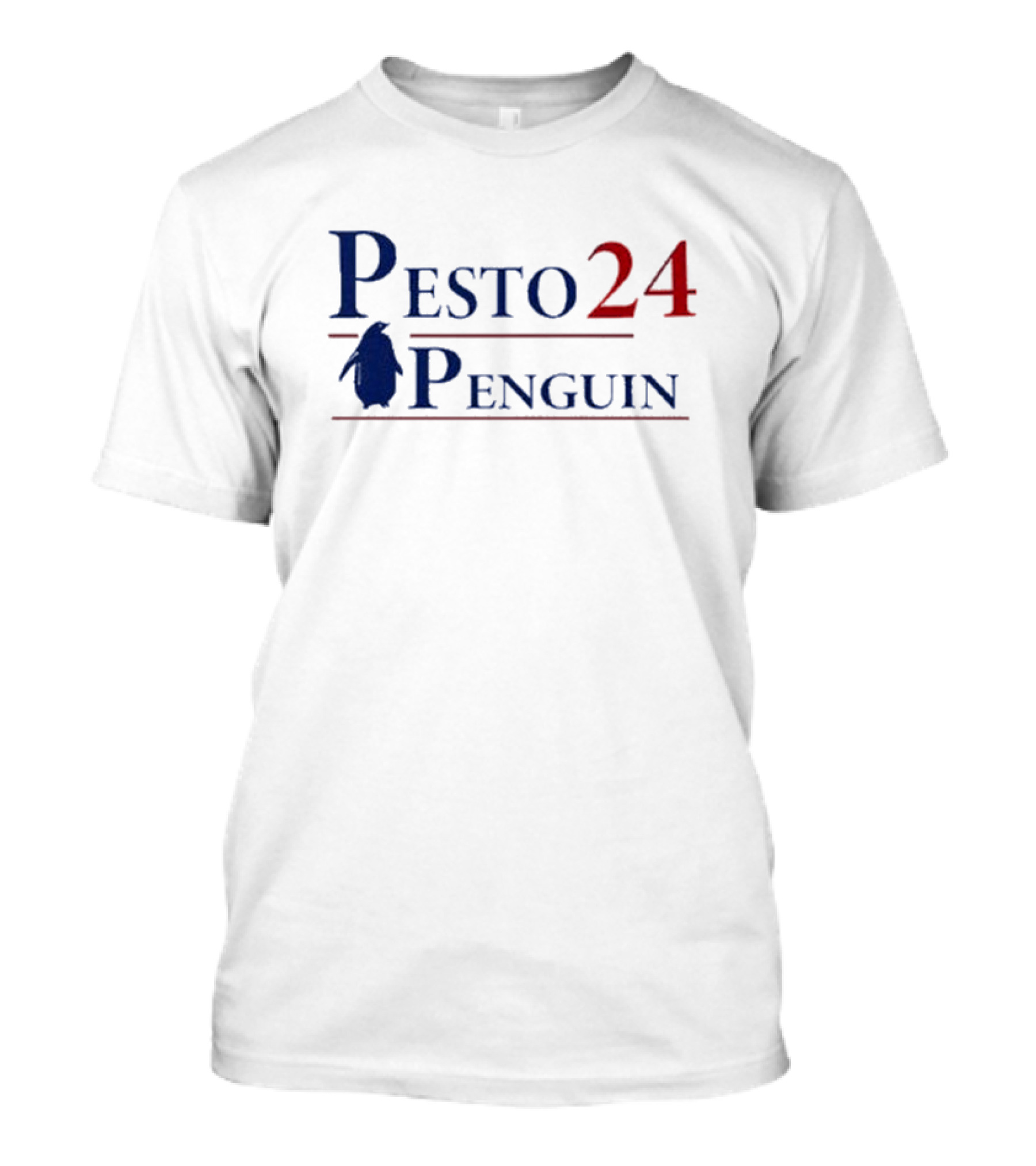 Pesto 24 Penguin Election Campaign T-Shirt