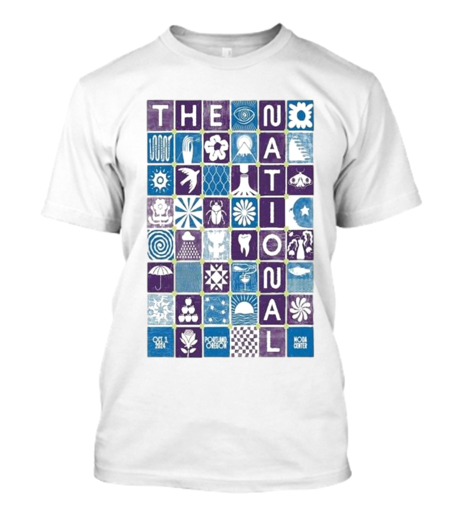 The National Tour Portland Oregon Moda Center October 3 T-Shirt