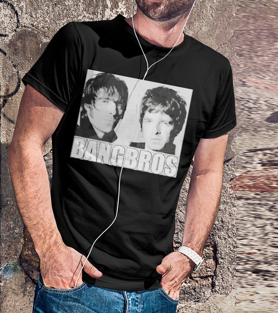 Methsyndicate Bangbros Oasis Gallagher Brothers T-Shirt