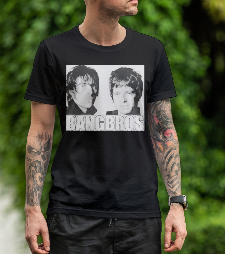 Methsyndicate Bangbros Oasis Gallagher Brothers T-Shirt