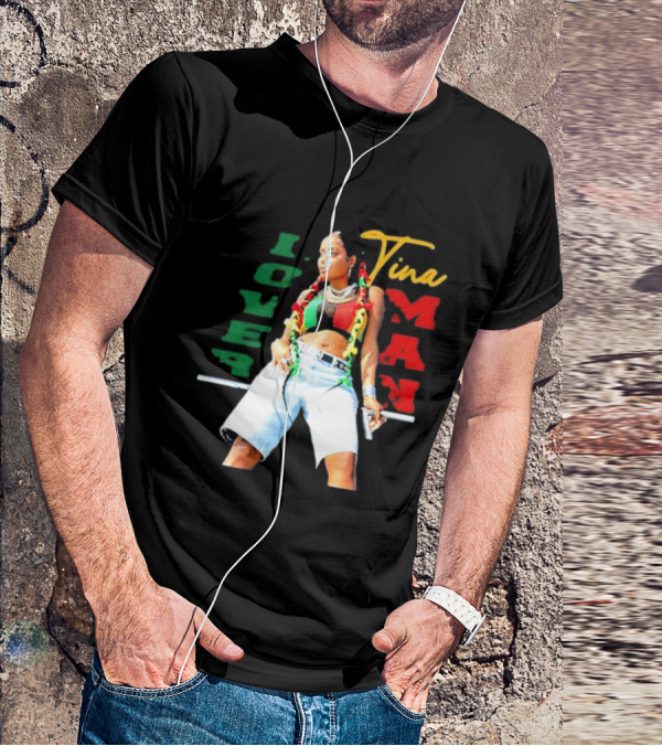 Tina Pinnock Lover Man Reggae Style Vibes T-Shirt