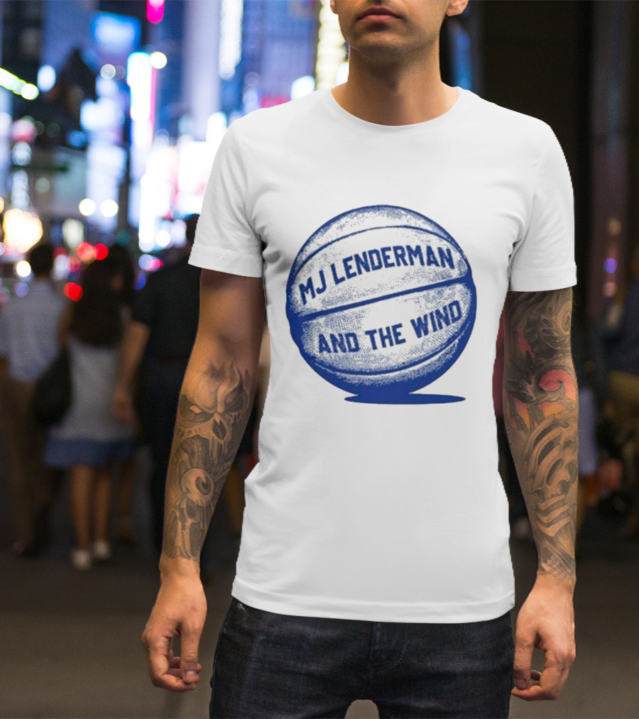 MJ Lenderman And The Wind Basketball Tour T-Shirt