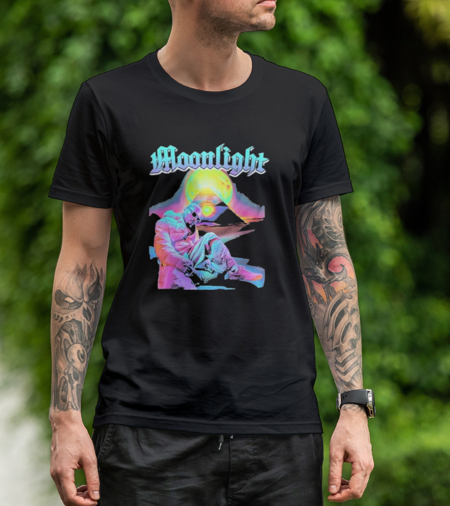 Moonlight Neon Vibes With Chris Brown T-Shirt