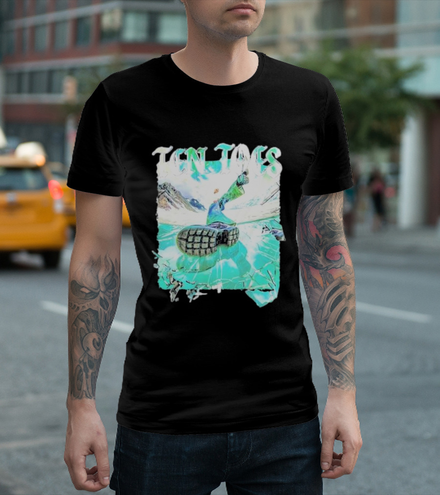 TEN TOES Chris Brown Snowboard Adventure T-Shirt