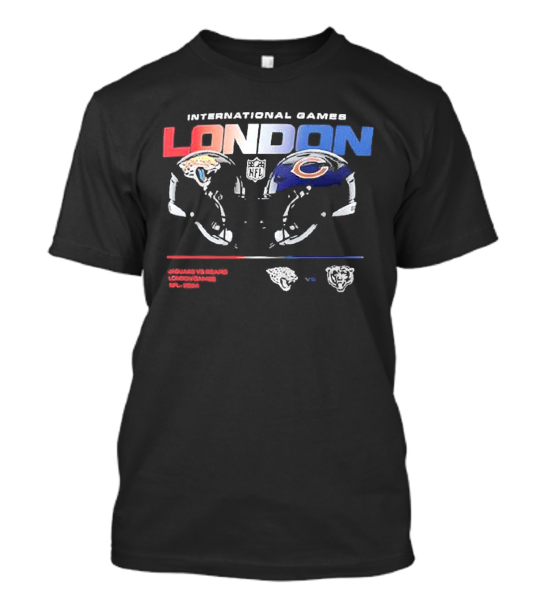 International Games London Jaguars Vs Bears NFL T-Shirt