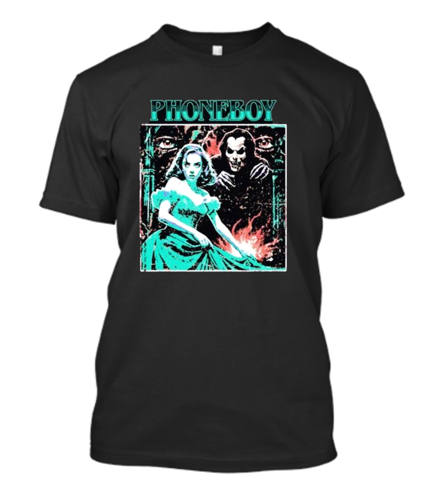 Phoneboy Night Of Ultimate Horror 2024 Gothic Scene T-Shirt