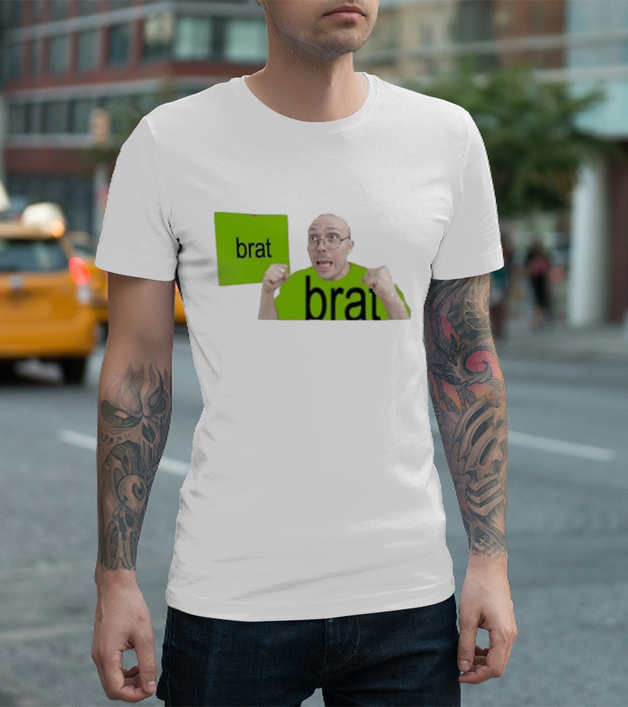 Anthony Fantano Brat Meme Green Brat Brat Reaction T-Shirt