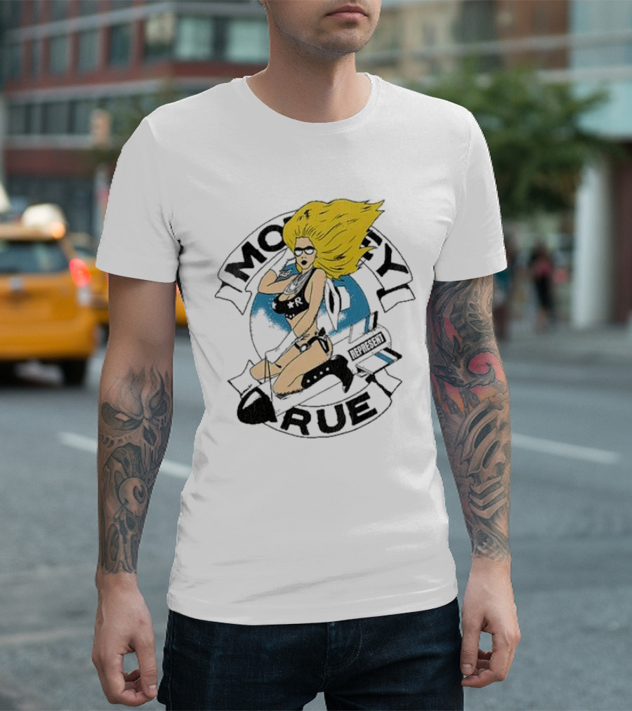 Represent Motley Crue Secret Show Blonde Bombshell Iconic T-Shirt