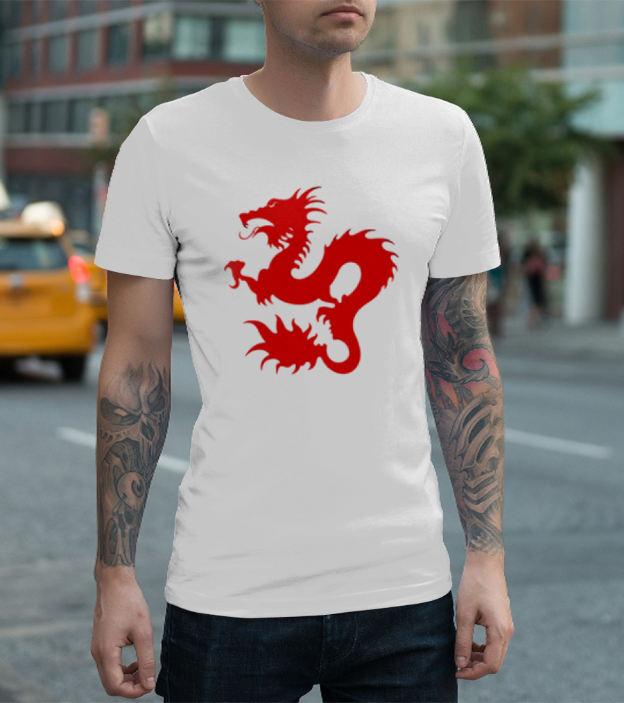 Dean Blunt Zushi Red Dragon T-Shirt