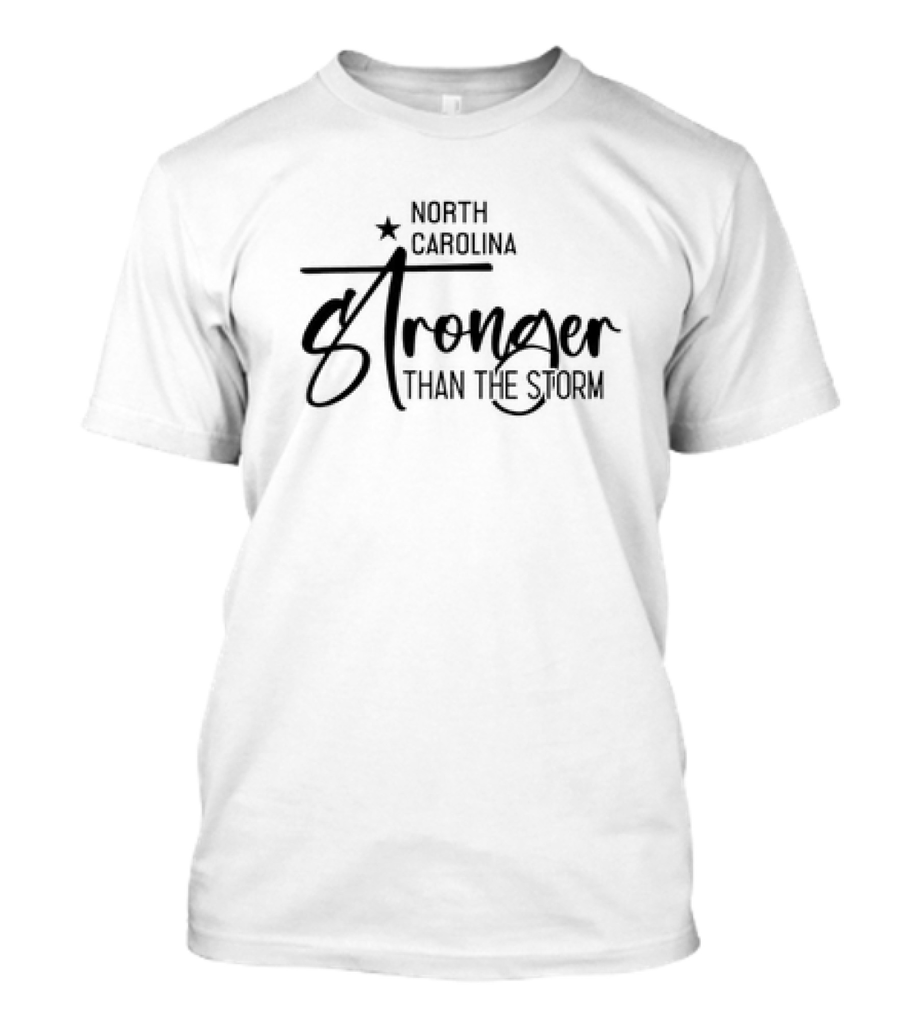 North Carolina Stronger Than The Storm T-Shirt