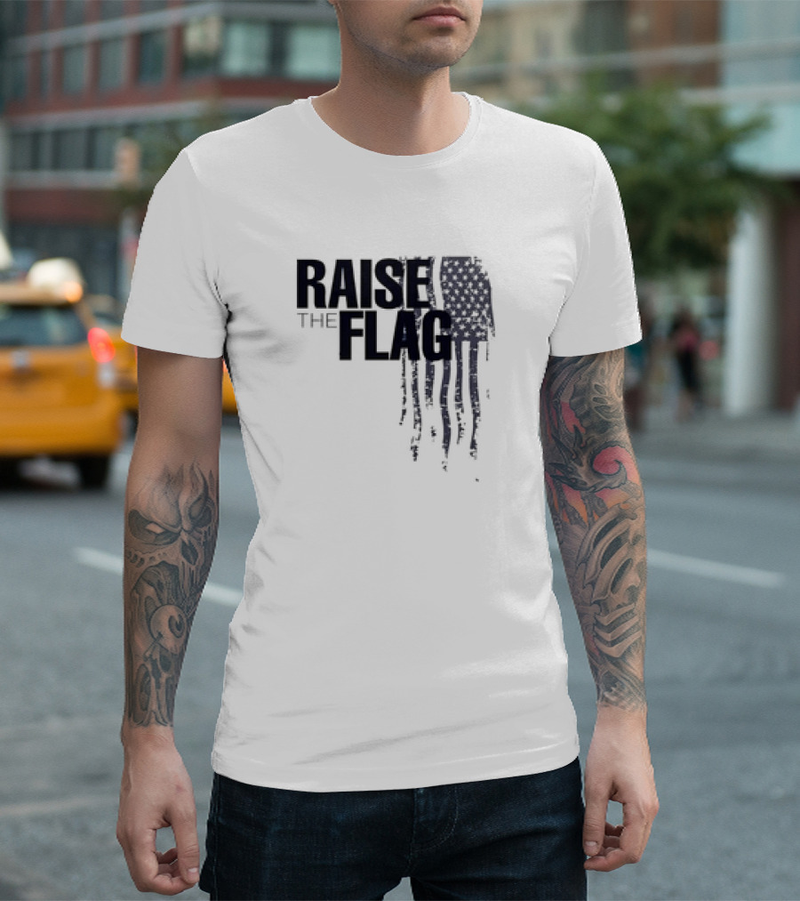 Raise the Flag Supersoft American Flag T-Shirt