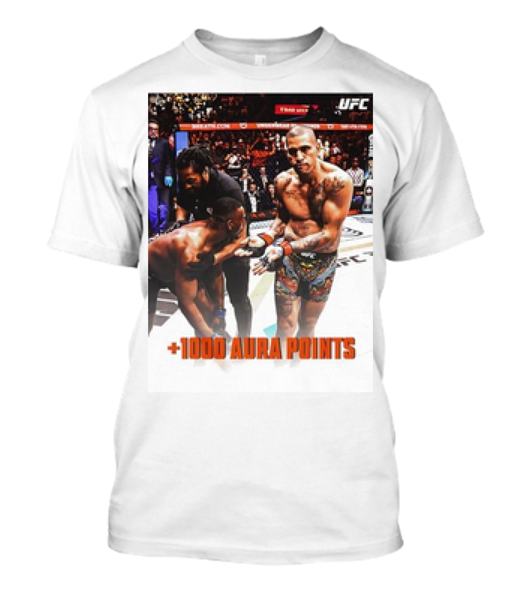 UFC Alex Pereira +1000 Aura Points Victory T-Shirt