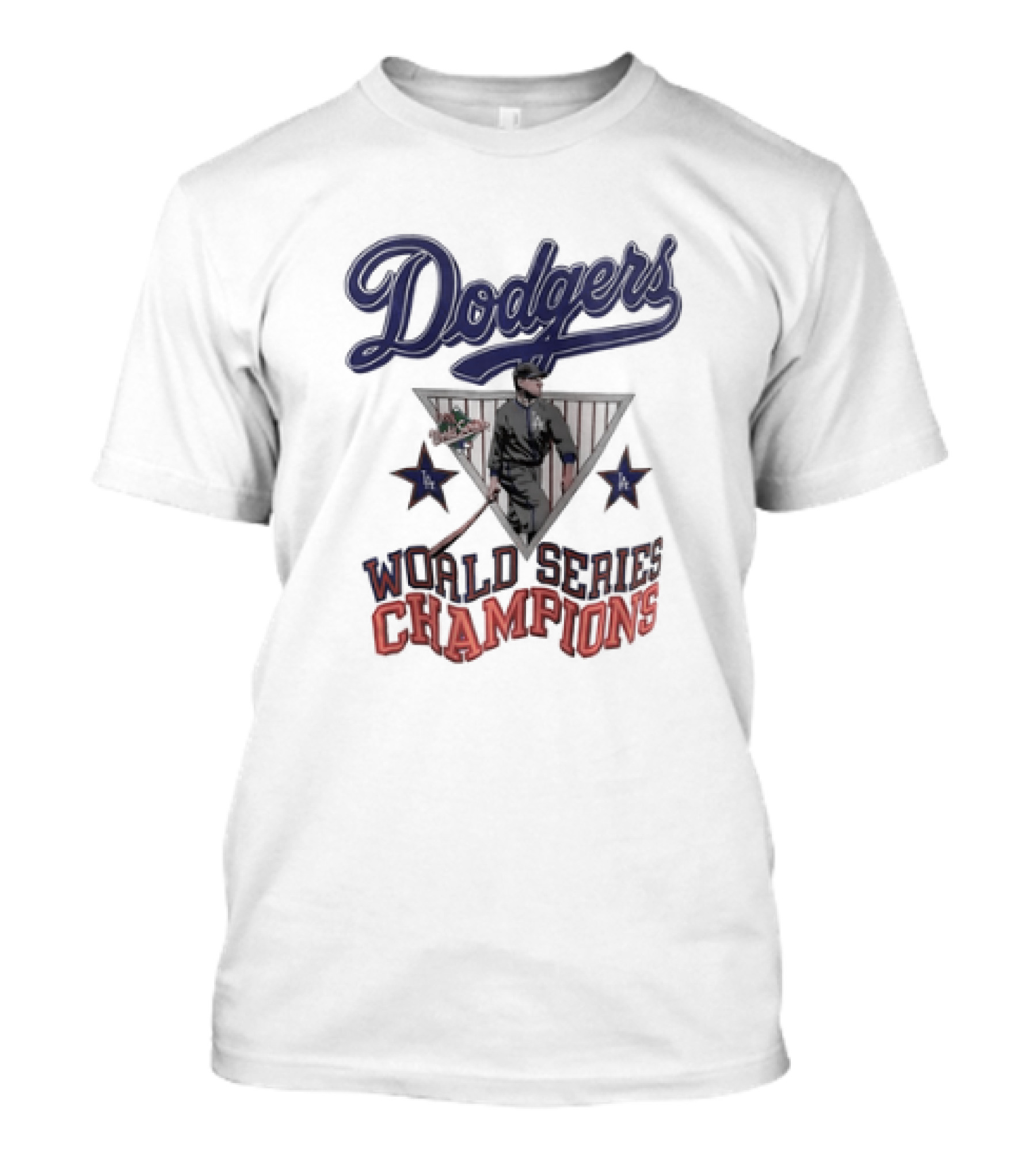 Dodgers Vintage 1988 World Series Champions Iconic Baseball T-Shirt