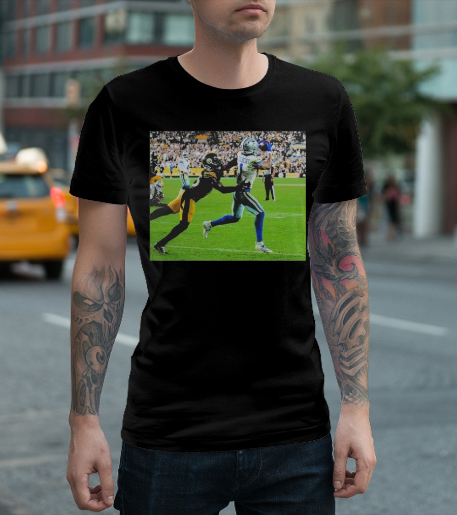 Jalen Tolbert Dallas Cowboys NFL Week 5 Flash Features Football Play Highlights T-Shirt