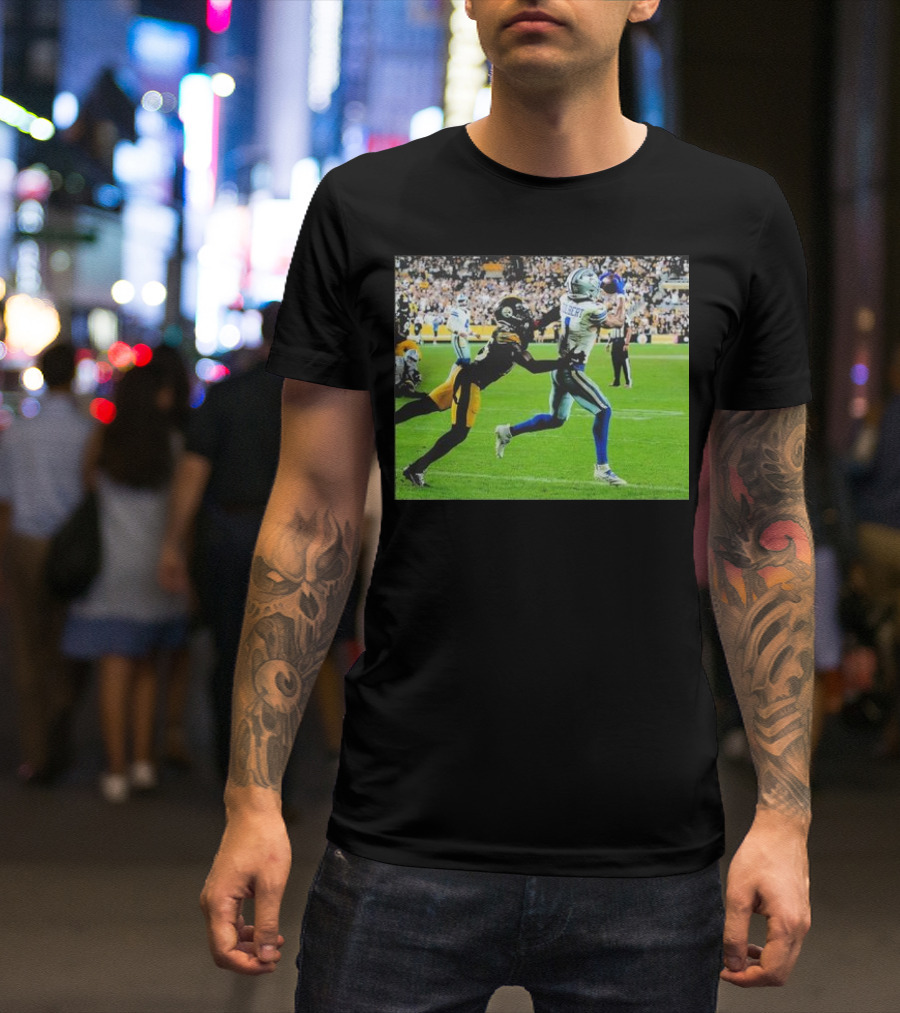 Jalen Tolbert Dallas Cowboys NFL Week 5 Flash Features Football Play Highlights T-Shirt