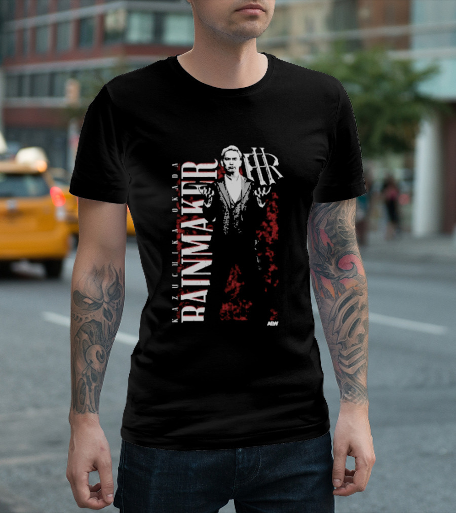 Kazuchika Okada Rainmaker CHR ABV T-Shirt