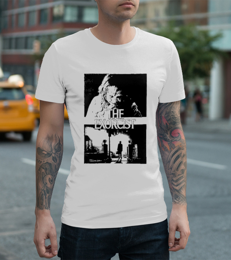 San Antonio Sharpist Horror Crossover The Exorcist T-Shirt