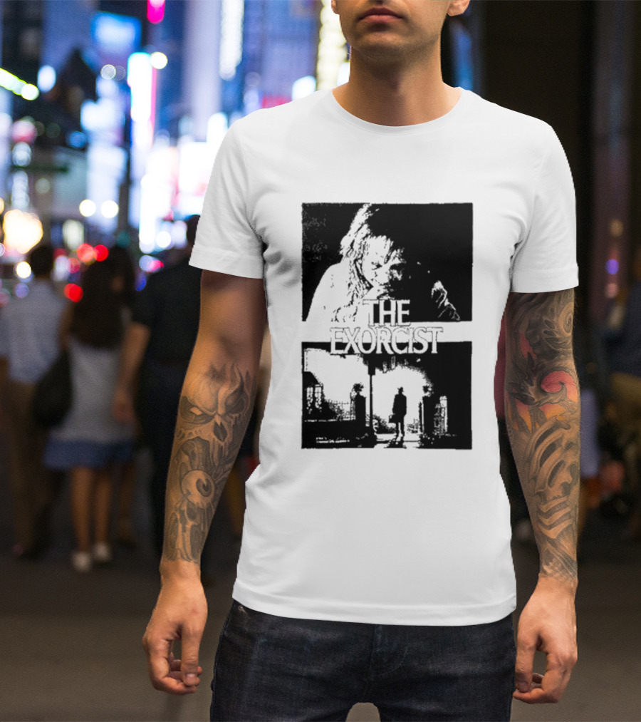 San Antonio Sharpist Horror Crossover The Exorcist T-Shirt