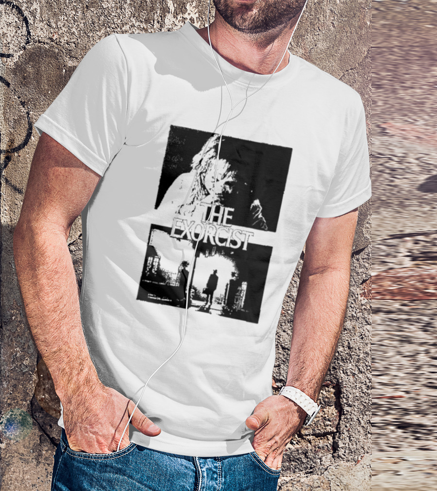 San Antonio Sharpist Horror Crossover The Exorcist T-Shirt