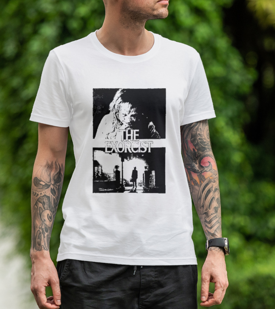 San Antonio Sharpist Horror Crossover The Exorcist T-Shirt