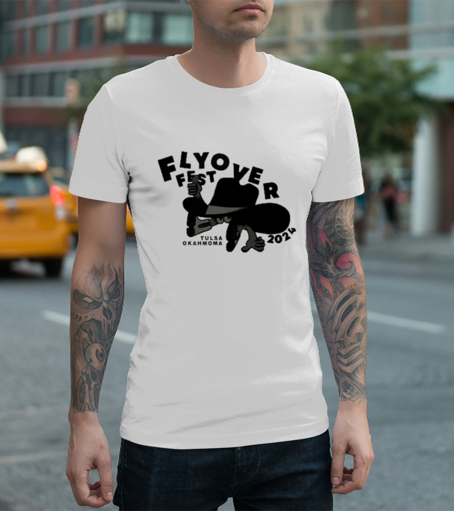 Flyover Fest 2024 Tulsa Oklahoma Nov 16-17 The Vanguard Cowboys T-Shirt