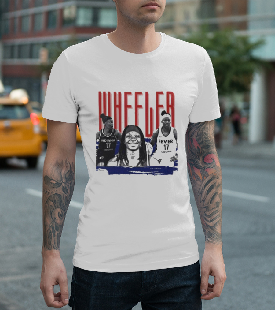 Wheeler Indiana Fever 17 Salesforce T-Shirt
