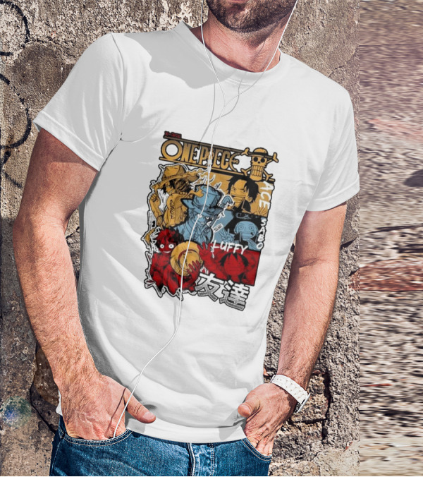 One Piece Luffy Ace Sabo Brothers Friendship T-Shirt