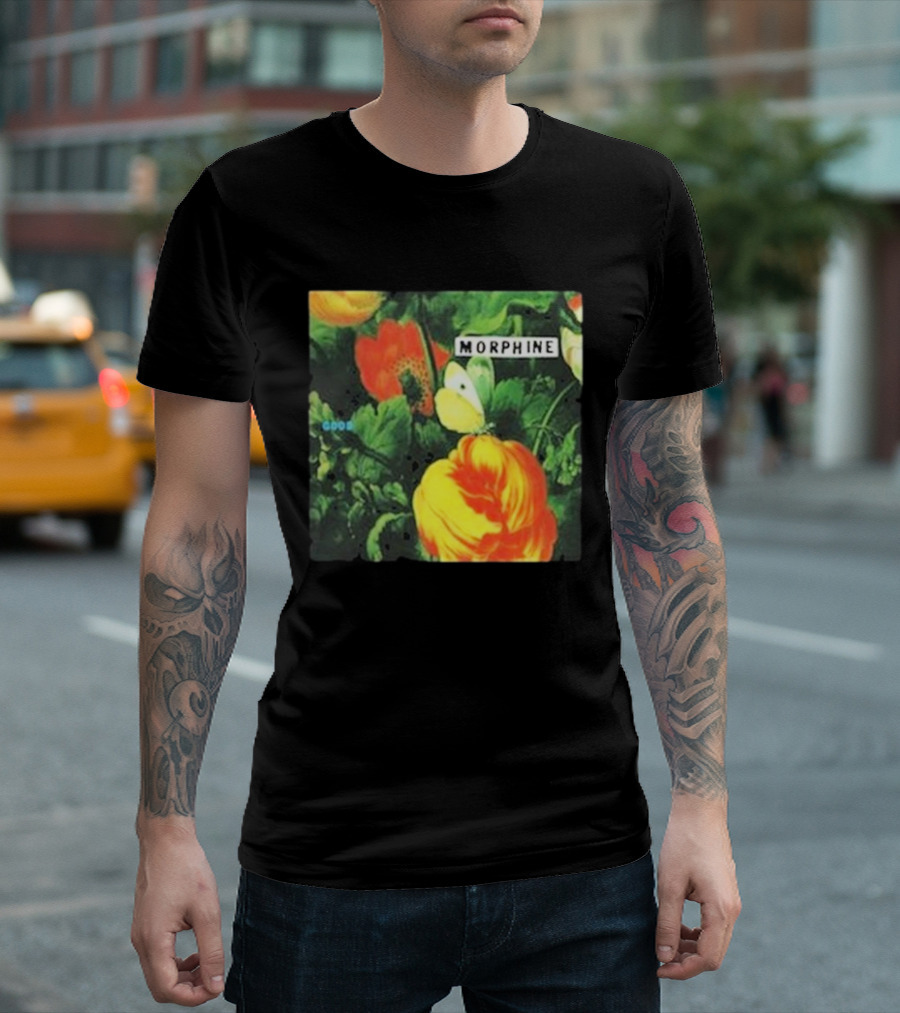 Morphine Good Floral Butterfly Garden T-Shirt