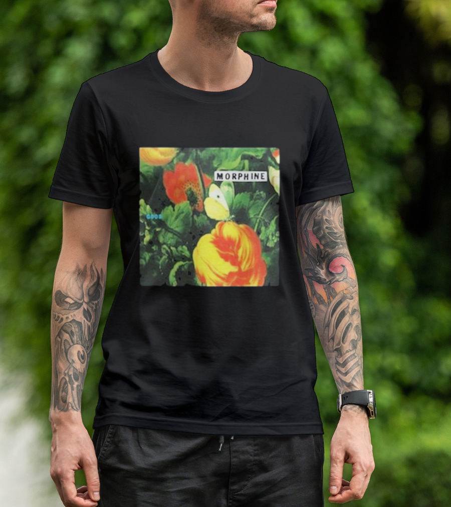 Morphine Good Floral Butterfly Garden T-Shirt