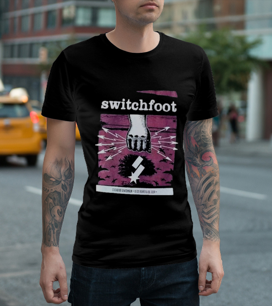 Switchfoot Ciudad de Guatemala 18 de Febrero de 2009 T-Shirt
