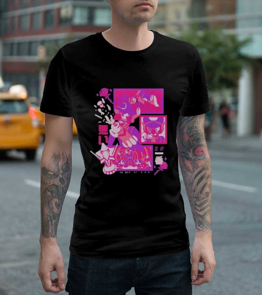 Waluigi Celebration The Best Of Them All T-Shirt