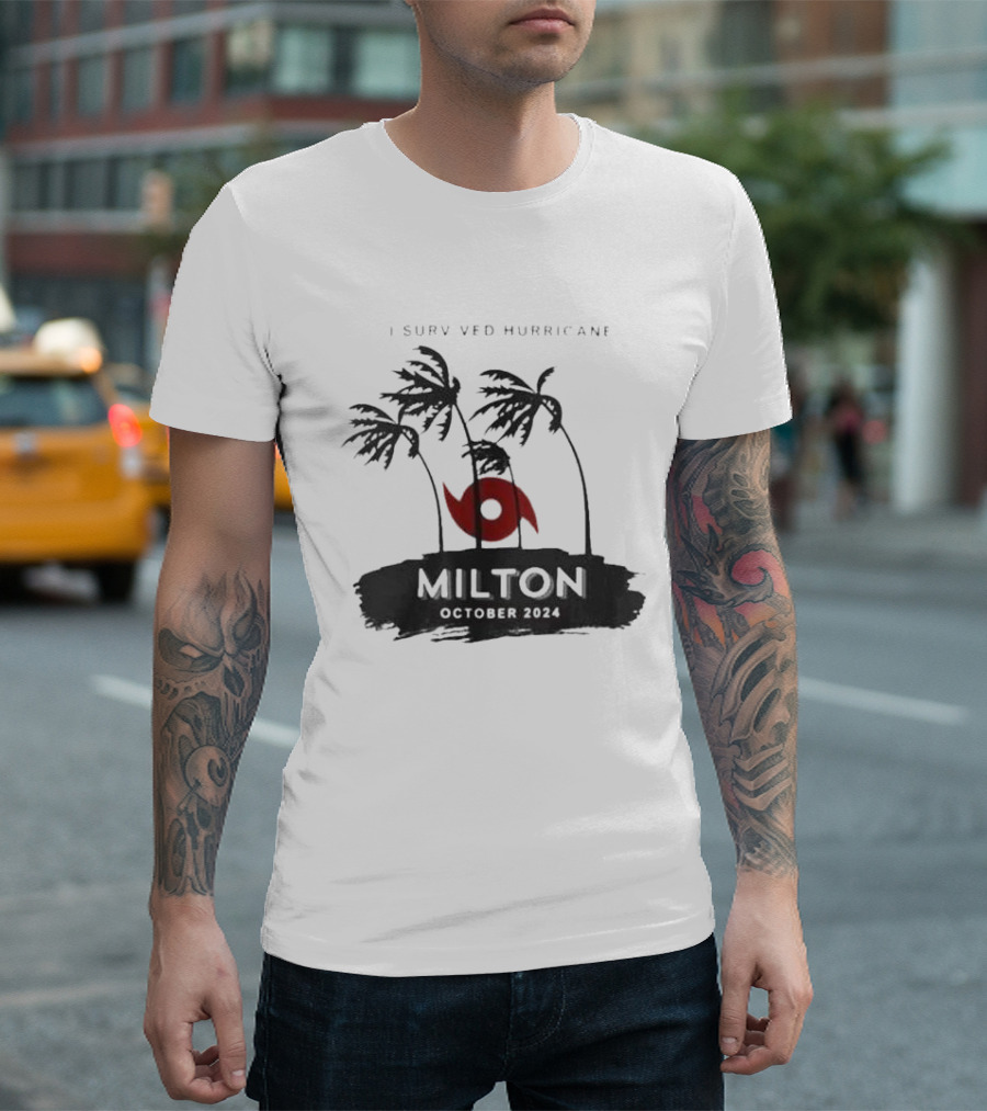 I Survived Hurricane Milton October 2024 Survivor T-Shirt
