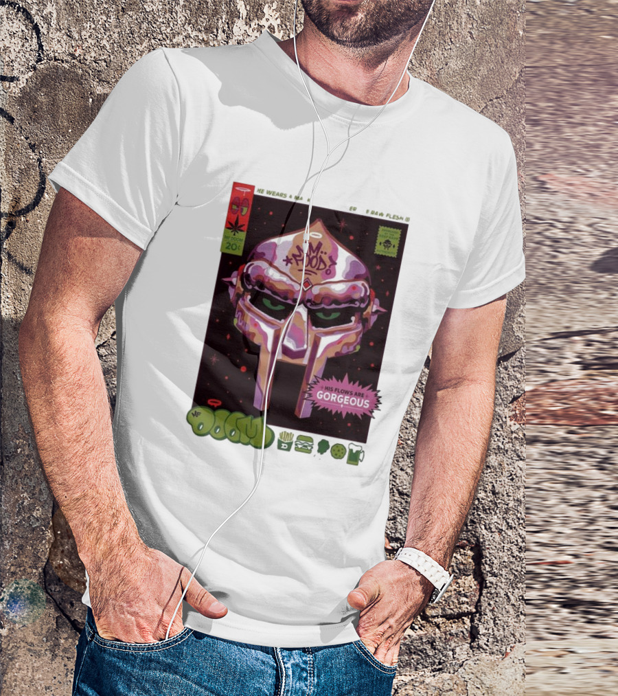 Mm..Food MF Doom Mask His Flows Are Gorgeous T-Shirt