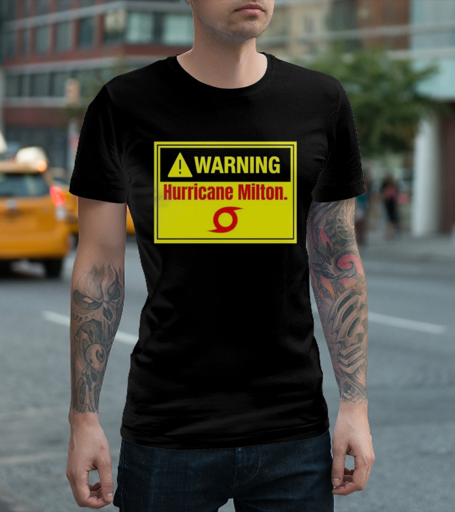 WARNING Hurricane Milton T-Shirt