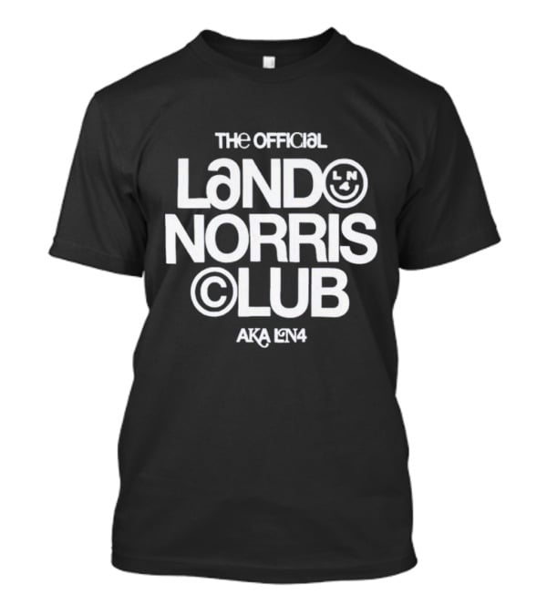 The Official Lando Norris Club AKA LN4 T-Shirt