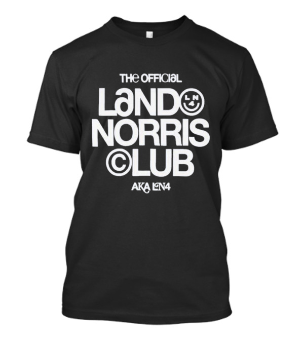 The Official Lando Norris Club AKA LN4 T-Shirt