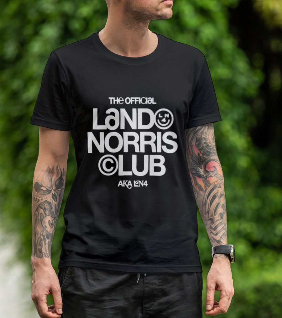 The Official Lando Norris Club AKA LN4 T-Shirt