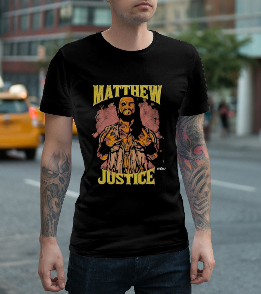 Matthew Justice Zombie Metal Rocker T-Shirt
